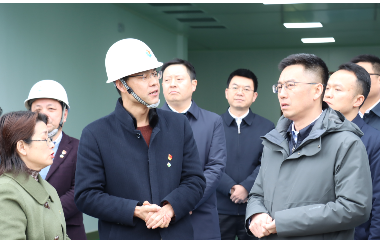 宜賓市委常委領(lǐng)導(dǎo)調(diào)研遠(yuǎn)東股份宜賓智能產(chǎn)業(yè)園